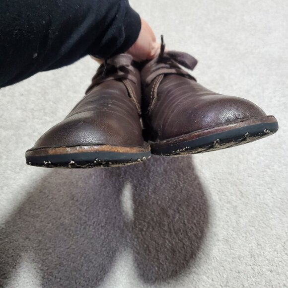 JOHN VARVATOS Star USA Hipster Chukka Boots Leather Lace Up Brown Men's 10.5 - Picture 6 of 15